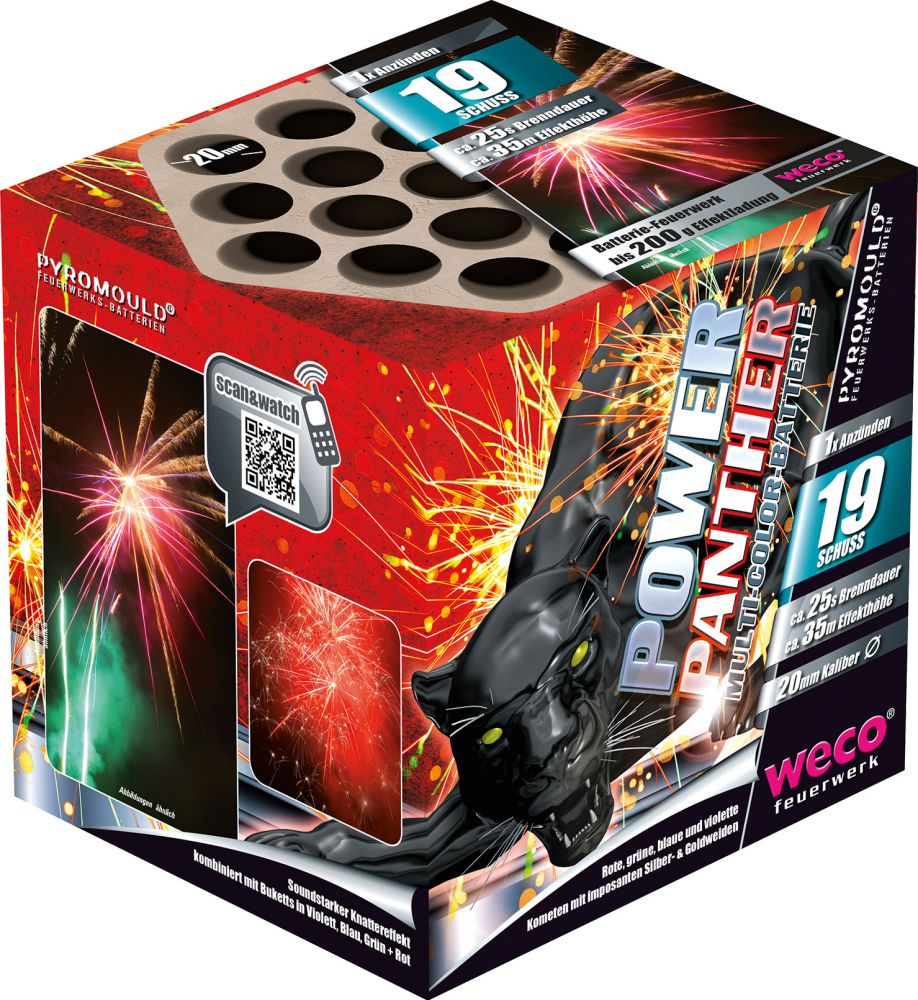 Power Panther Batterie/Feux d'artifice