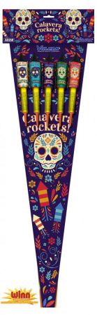 calavera rockets 5 pieces 1228 