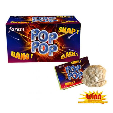 petards clac doigts faram pop pop boite 50 