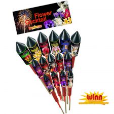 assortiment fusees flower cocktail faram artifice 