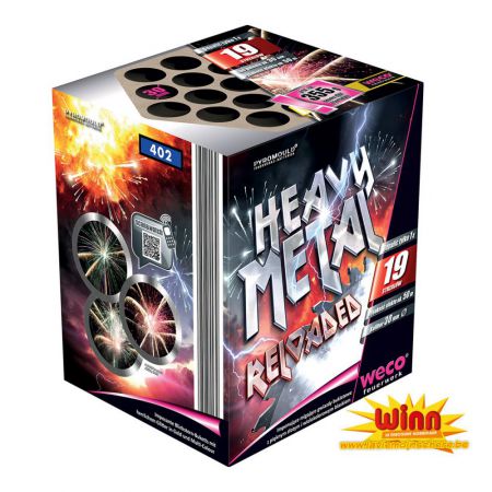 heavy metal reloaded feu artifice weco 19 coups 