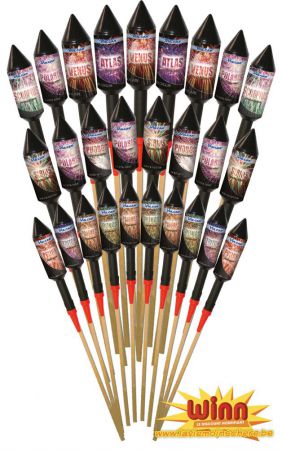 1202 stargate assortiment 27 rockets 