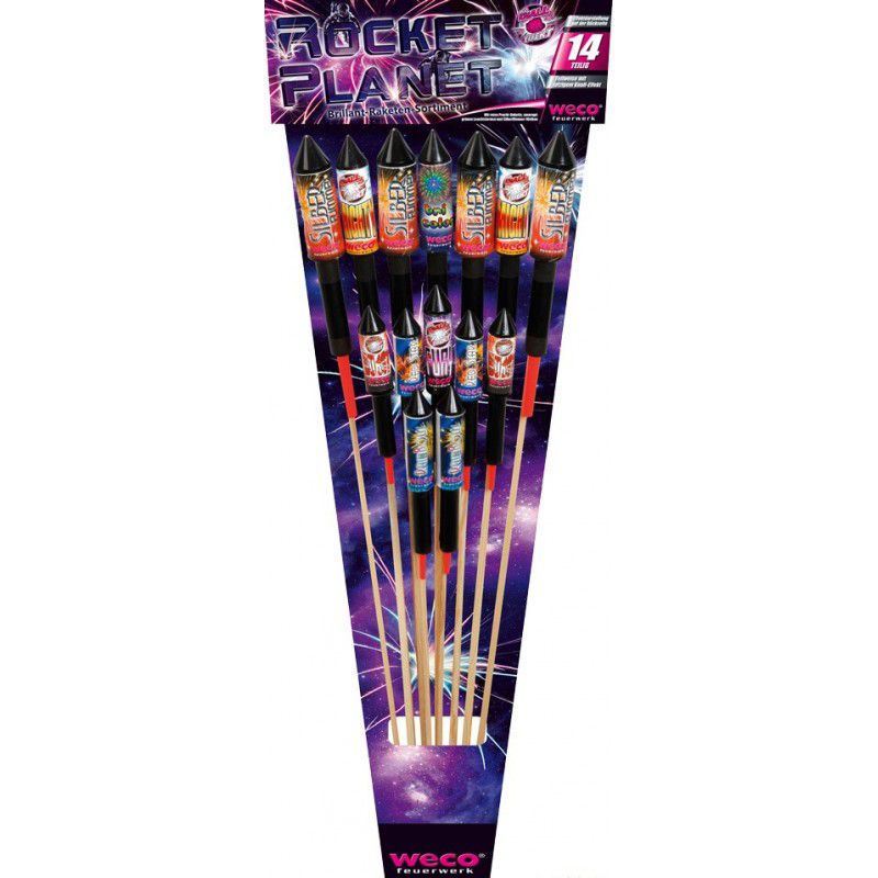 ROCKET PLANET WECO pour réaliser votre plus beau feux d'artifice